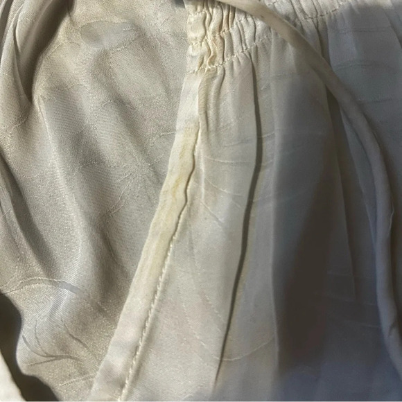 NWT Current Air Womens M‎ Hannah Floral Jacquard Short Sleeve Split Neck Top - Picture 4 of 9